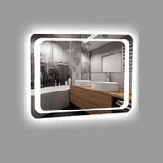Огледало за баня LED осветление LM Nebula Shard 700×500мм