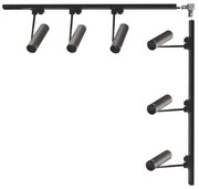 Zuma Line 3569 - Спот за релсова система LISA 6xGU10/35W/230V черен