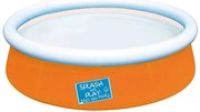 Bestway - Детски басейн с надуваем ринг 152 х 38 см