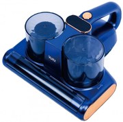 Разопакован: Прахосмукачка против акари Oliver Voltz OV51003B, Безжична, 120W, 14.8V 2500mAh, UVC LED, Ултразвук, Син