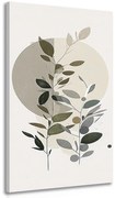 Картина на платно – Минималистични растения с бохемски нюанс