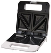 Сандвич тостер Esperanza EKT010W Parmigiano, 1000W, Четири сандвича, Тефлонови плочи, Бял