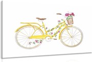 Картина на платно – Илюстрация на ретро колело