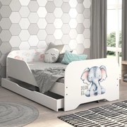Детско легло MIKI 160 x 80 cm със слонче
