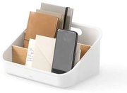 Бял пластмасов органайзер за баня за козметика Bellwood - Umbra