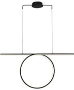 LED полилей на кабел ODETTA LED/42W/230V 4000K черен