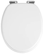 WENKO 22885100-WC тоалетна седалка URBIO 36x42,5 см бяла/сребриста