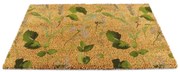 Изтривалка от кокосови влакна 40x60 cm Watercolour Leaves – Artsy Doormats
