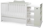 LORELLI Classic Трансформиращо се легло 82/190 см. MULTI БЯЛО/MILKY GREEN