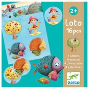 Djeco - Игра лото 4 Сезона