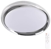 LED Димируема лампа GLOSSY 2xLED/36W/230V IP44 + д.у.