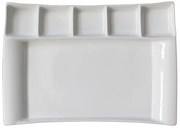 Gural Porselen - Милано Плато шестсекционно 37x26cm. (MLN 37x26 STB)