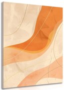 Картина на платно – Художествени линии Peach Fuzz