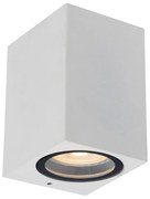 Lucide 69800/01/31 - Екстериорен аплик ZARO 1xGU10/35W/230V IP44 бял