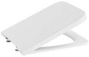 Седалка и капак, Roca, A80153262B, SQUARE, за тоалетна чиния, със забавено падане