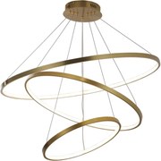 LED Пендел LEA LED/60W/230V 4000K Ø 80 см златист