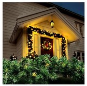 Solight 1V298 - LED външна коледна гирлянда 80xLED/3xAA 500 cm IP44