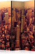 Разделител от 3 части - Bird Eye View Of Manhattan, New York [Разделители на стаи]