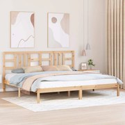 3105425 vidaXL Рамка за легло, дърво масив, 200x200 см