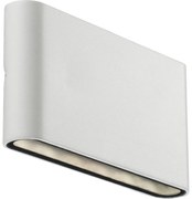 Nordlux - LED външно стенно осветително тяло KINVER LED/8,5W/230V IP54 бяло