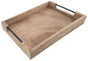 Дървена тава 30x40,5 cm Mango – Orion