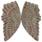 Декорация за стена DKD Home Decor MDF Криле (60 x 4 x 90 cm)