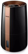 Овлажнител за въздух Philips HU3918/10, До 45 м2, 300 мл/ч, 3 л, 3 степени, Nanocloud, LED дисплей, Нощен режим, Черен