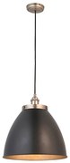 Endon 98749 - Пендел на кабел FRANKLIN 1xE27/10W/230V черен/месинг