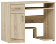 Модерно бюро за писане, компютърно бюро MODERN N-10 - различни цветови варианти sonoma