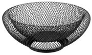Horecano - Метална фруктиера /купа кръгла ф25xh13см черна WICKED-(HC-981671) (232034-1)