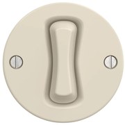 Kliklap - Ретро стълбищен ключ без рамка № 6 бежов