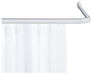 Прът за душ завеса в лъскаво сребристо Era – Wenko