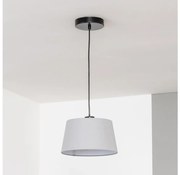 Brilagi - LED висяща лампа на кабел CERIA 1xE27/40W/230V Ø25 см сива