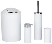 WENKO 24077800 - Комплект CALVO 6,5x13 cm бял/лъскав хром