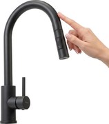 Смесител за кухня Rea Fresh Touch Black Matt