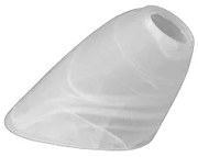 Полилейно стъкло 077-В-ALB, ø80, h=120, Е14