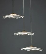 Висяща таванна лампа LED Nimfea 3-лампи