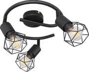 Globo - LED Спот XARA 3xE14/6W/230V черен