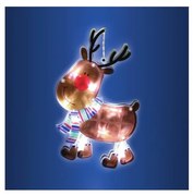 LED Коледна декорация за прозорец 10xLED/3xAAA