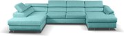 Ъглов диван Astro plus-Right-Galazio