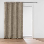 Светлокафяво перде от шенил 140x260 cm Leo – douceur d'intérieur