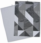 Памучни кърпи за съдове в комплект от 2 бр. 50x70 cm Larsson Geo – Catherine Lansfield