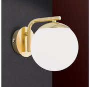 Orion - стенна лампа MADIS 1xE14/40W/230V златиста