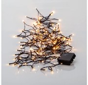 Eglo 411077 - LED Екстериорни Коледни лампички AKKU 160xLED 11,2 м топло бели IP44