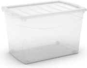 Пластмасова кутия за съхранение с капак 58,5x39x36,5 cm Omnibox XL – KIS