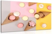 Картина на платно – Макарони в рогче