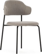 Светлосиви трапезни столове в комплект от 4 бр. Adriel – Marckeric