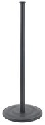 Матово черна стоманена поставка за тоалетна хартия Lava – Metaltex