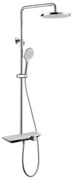Душ система със смесител, пита, слушалка и шлаух РОЯЛ ICT 6234C, Inter Ceramic