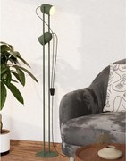 Eglo 44137 - Подова лампа TILSTON 2xE14/8W/230V зелена
